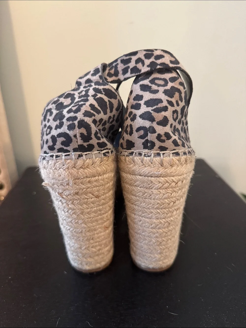 Treasure & Bond Leopard Print Wedges